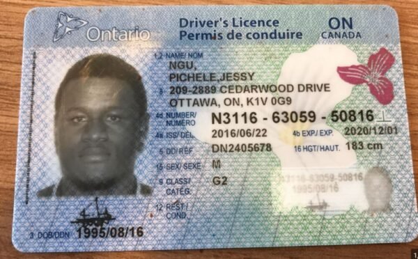 Acheter un permis de conduire canadien sans examen